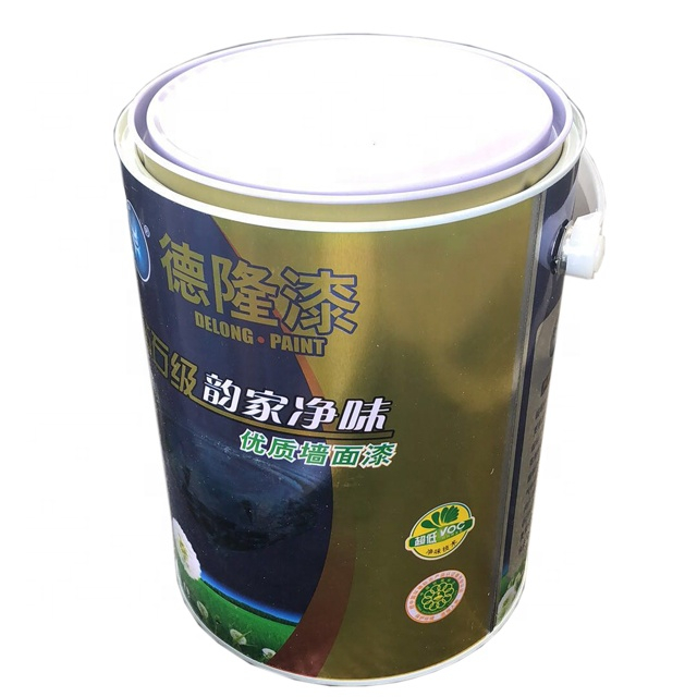 Custom-sized metal empty paint cans for chemical coatings