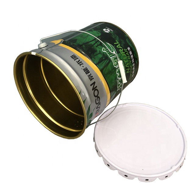 15-20 liters cheap round white metallic paint/chemical barrels/barrels/barrels/tanks