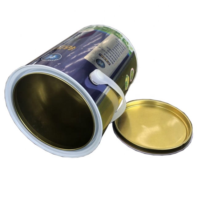 Packaging factory metal oil press tin can size