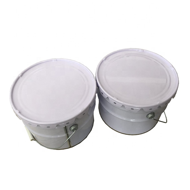 10 liter gallon steel metal tin paint bucket