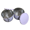 10L paint bucket metal tin bucket with lid lock ring