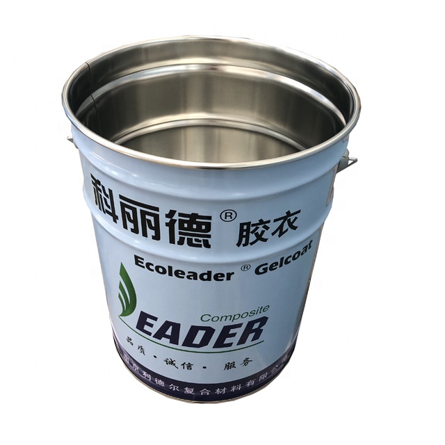 Round metal oil drum with lid