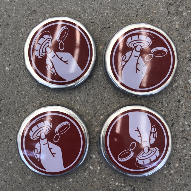 Metal round tin can lid, 42mm olive oil bottle lid