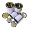 Metal round solid alcohol tin can, cheap price