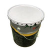 Round steel drum, color metal bucket, 18 liters paint metal can