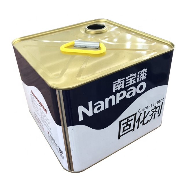 Oil drum tin box paint Jerry can be customized wholesale rectangular metal cans