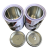 Custom-sized metal empty paint cans for chemical coating ink solvents