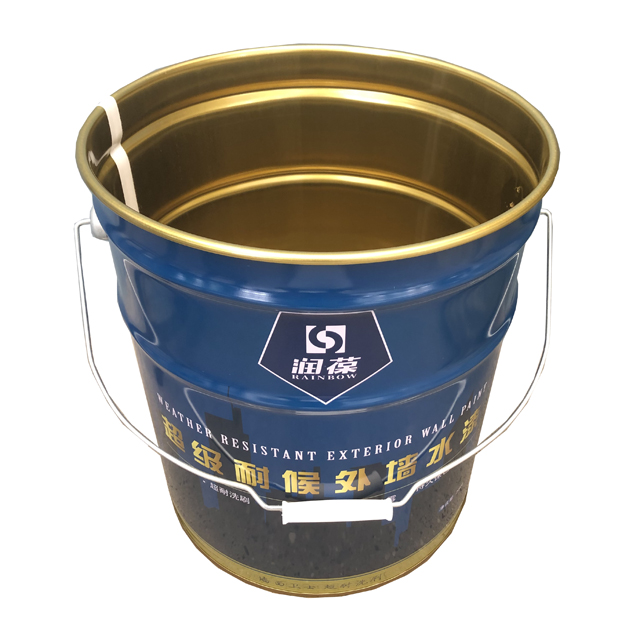 Color painting 18 liters paint bucket with lid wholesaler