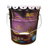20 liters intellectual tinned paint bucket with lock ring lid