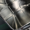 10 liter metal bucket with lid, paint tin can/square metal tin can