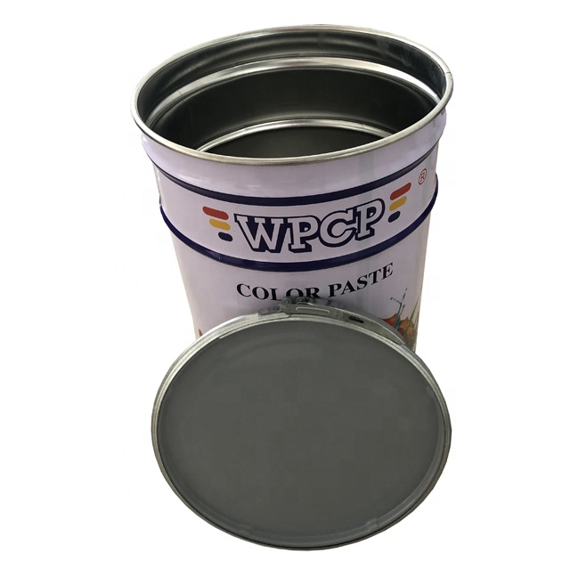 6.5 gallons 25 liters plastic beer keg paint bucket with lid and handle