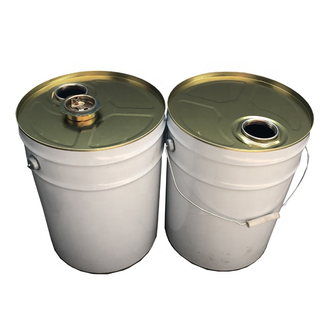 Wholesale 5 gallon drum paint bucket tin bucket with plastic handle