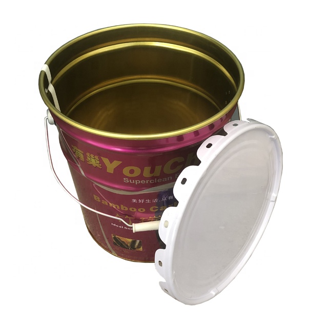 20 liter tinplate paint bucket for coating latex