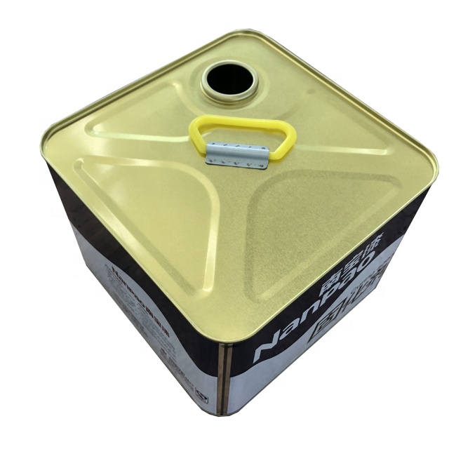 Oil drum tin box paint Jerry can be customized wholesale rectangular metal cans