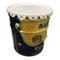 18L 20L metal tinplate paint bucket with lid