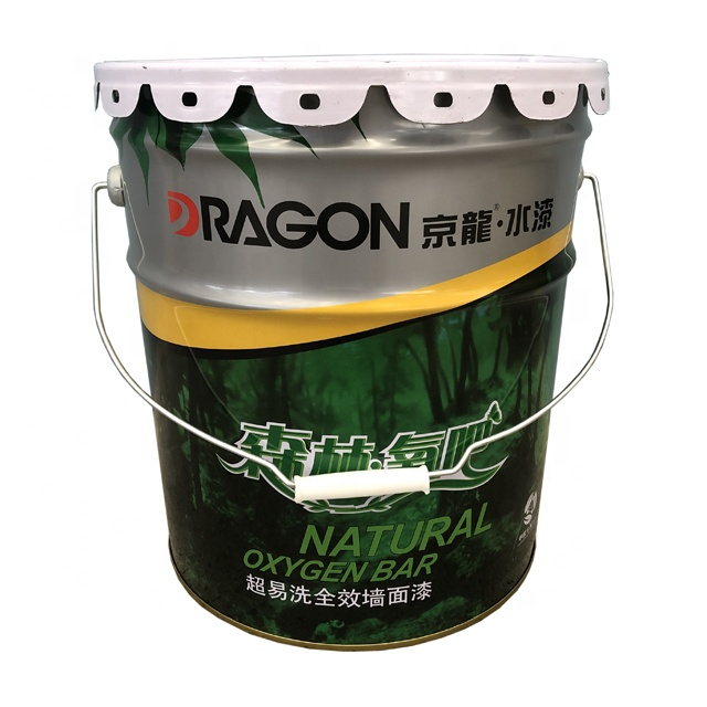 15-20 liters cheap round white metallic paint/chemical barrels/barrels/barrels/tanks