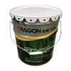 Round steel drum, color metal bucket, 18 liters paint metal can