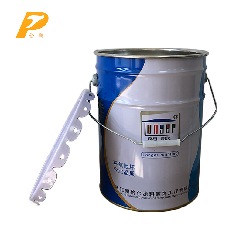 10 liter gallon steel metal tin paint bucket